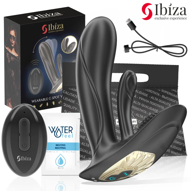 Wearable G-spot And Clitoral Vibrator With Remote Control