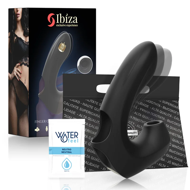 Finger Clit Stimulator - Finger Vibrator With Clitoral Suction