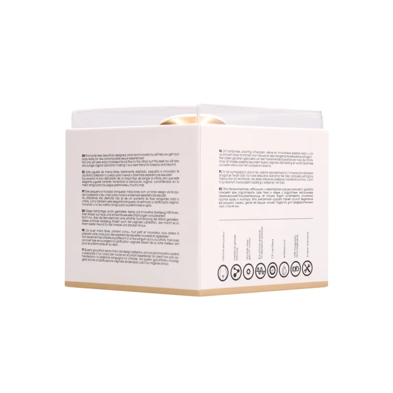 Clitoral Suction Stimulator With Double Tongues - Gold product.details.thumbnail 2