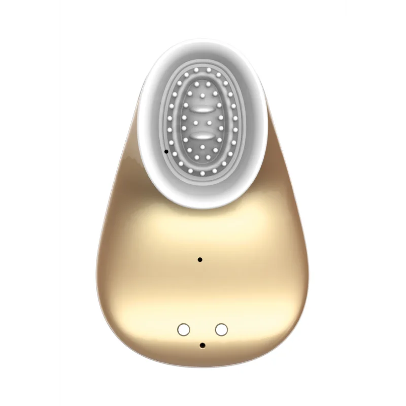 Clitoral Suction Stimulator With Double Tongues - Gold product.details.thumbnail 4