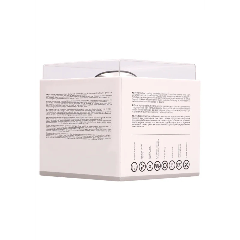 Clitoral Suction Stimulator With Double Tongues - Silver product.details.thumbnail 2