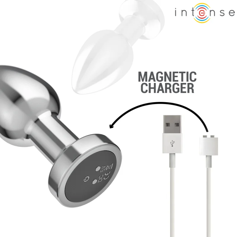 Metal Vibrating Anal Plug With Remote Control M - 9 Cm product.details.thumbnail 4
