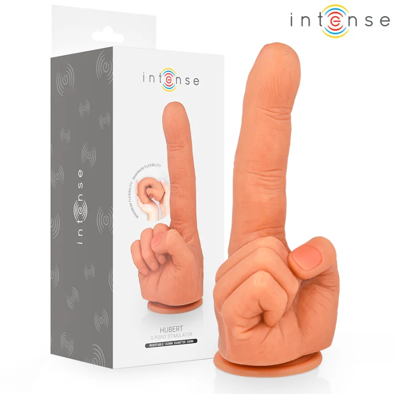 Hubert - Flexible Hand-shaped G-spot Stimulator - 14 Cm