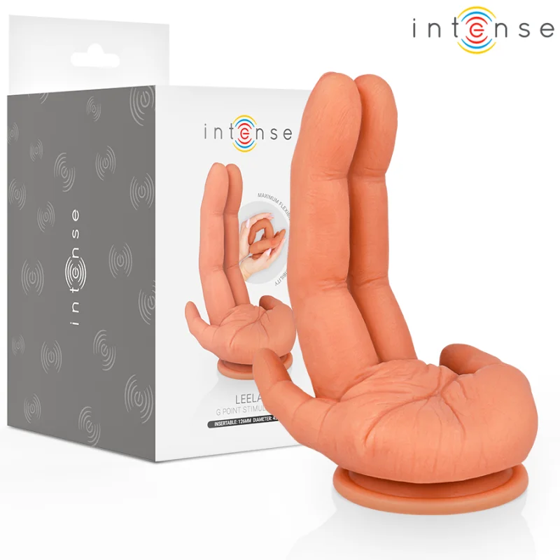 Leela - Flexible Hand-shaped G-spot Stimulator - 13 Cm