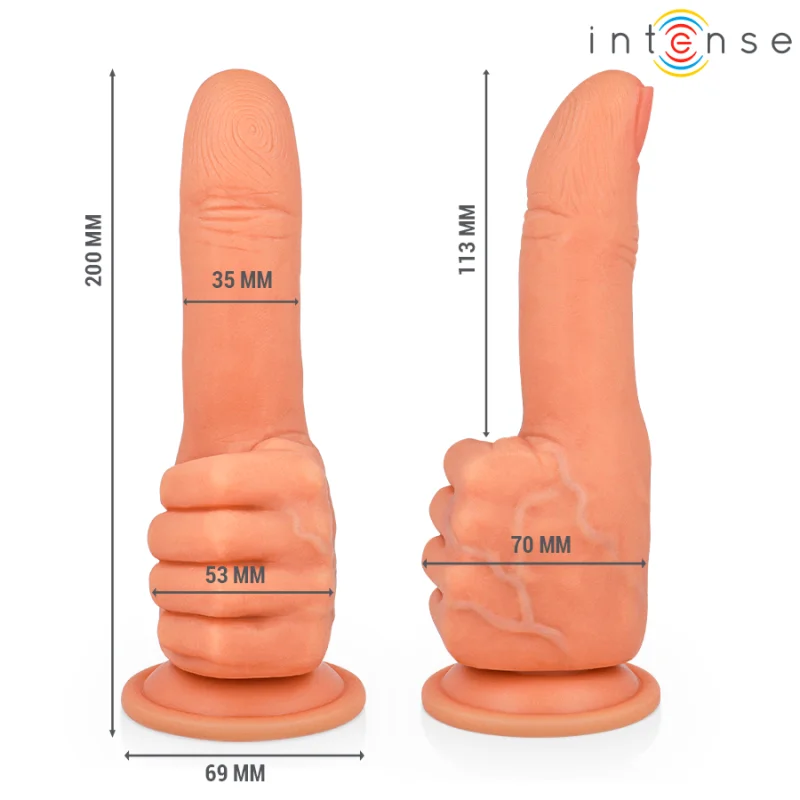 Bender - Flexible Hand-shaped G-spot Stimulator - 11 Cm
