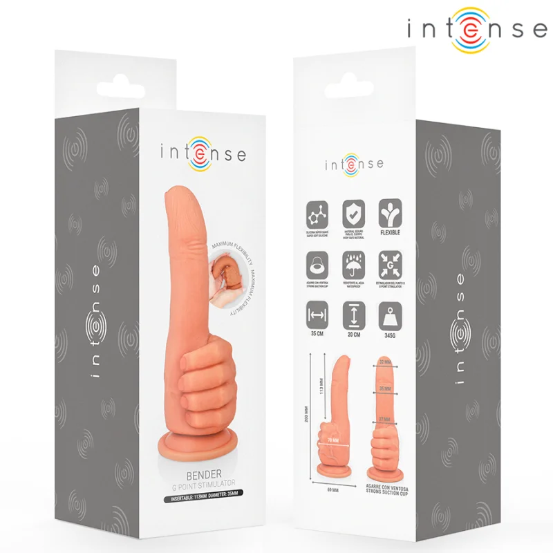 Bender - Εύκαμπτος Διεγέρτης G-spot σε Σχήμα Χεριού - 11 Cm product.details.thumbnail 4