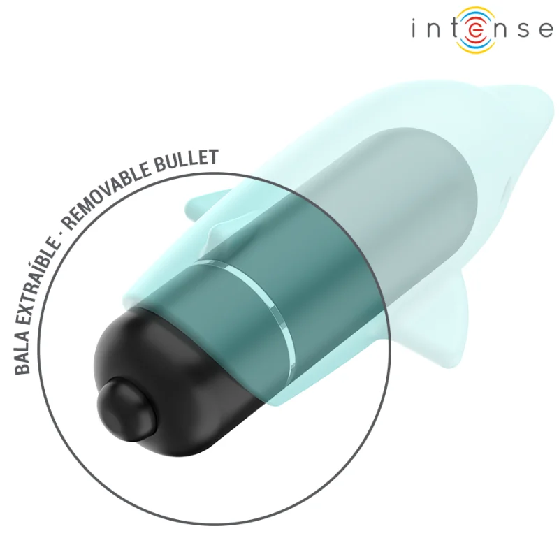 Echo - Dolphin Vibrating Bullet - Μπλε product.details.thumbnail 4
