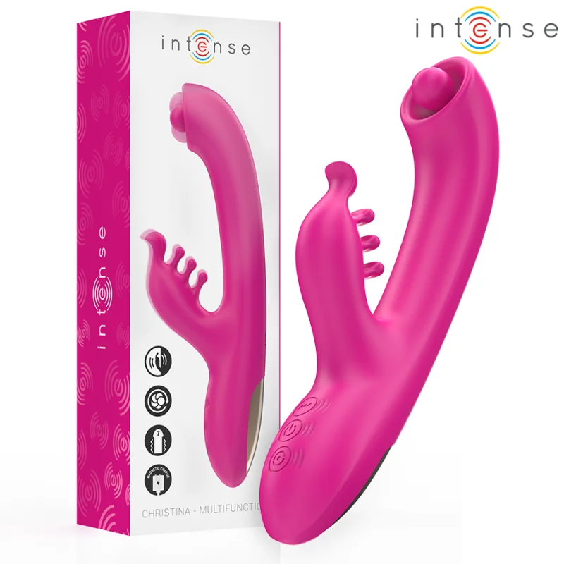 Christina - Multifunction Rabbit Vibrator 22 Cm
