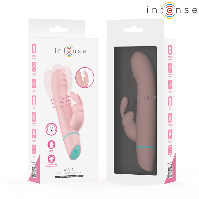 Alvin - Rabbit Vibrator With Oscillation And Rolling 18 Cm product.details.thumbnail 2