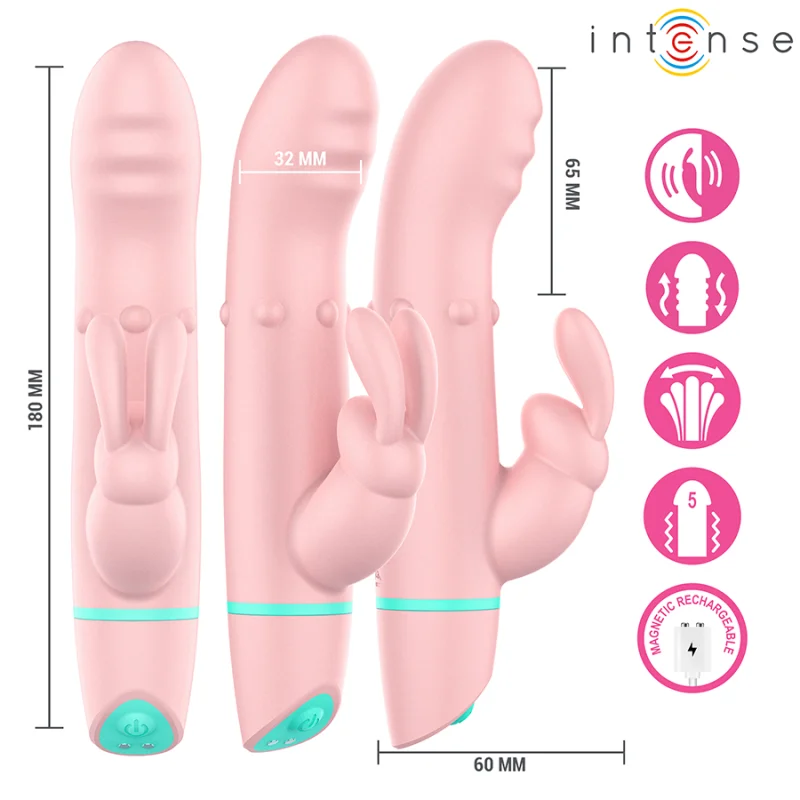 Alvin - Rabbit Vibrator With Oscillation And Rolling 18 Cm product.details.thumbnail 3