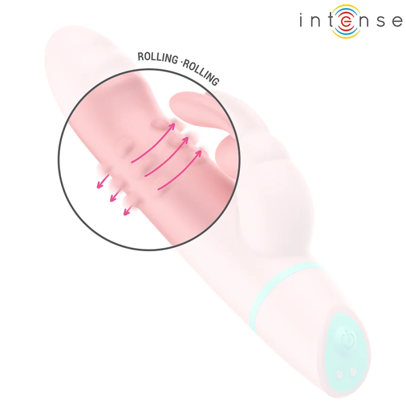 Alvin - Rabbit Vibrator With Oscillation And Rolling 18 Cm product.details.thumbnail 4