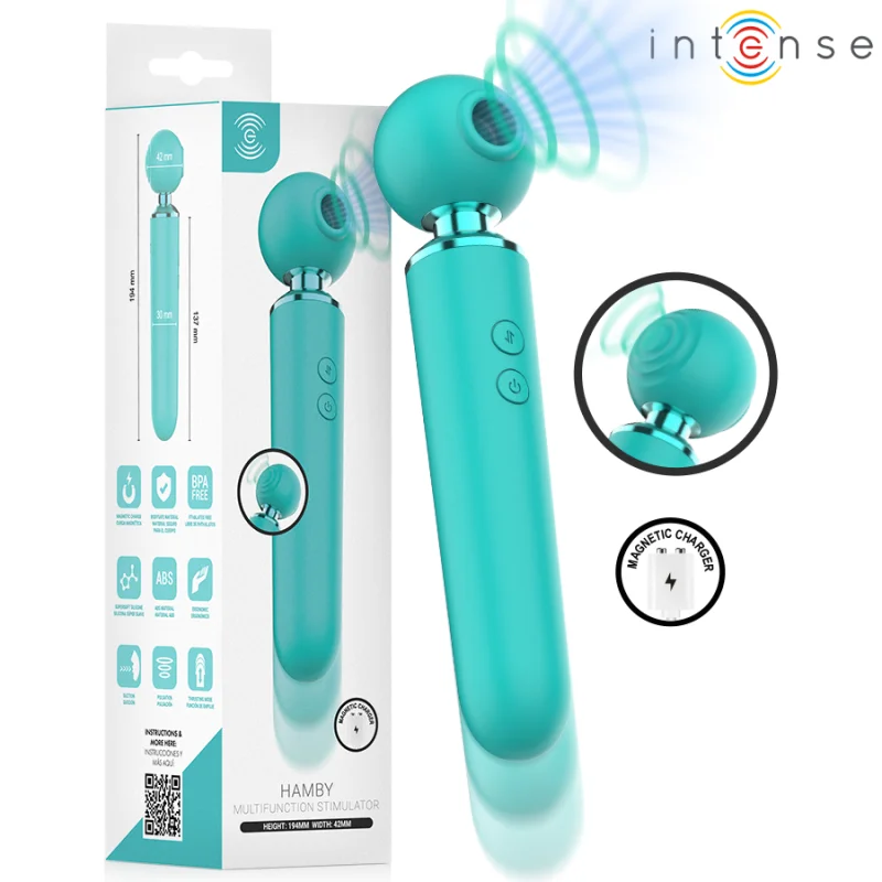Hamby - Multifunction Clitoral Stimulator With Suction, Pulsation & Vibration