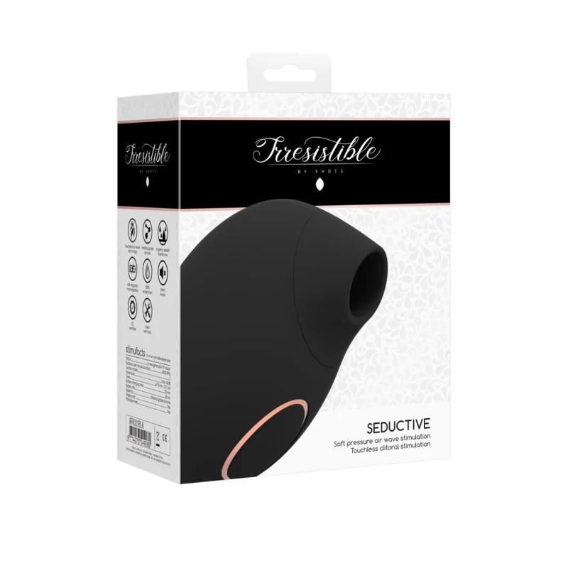 Seductive Air Pulse - Clitoral Stimulator - Black