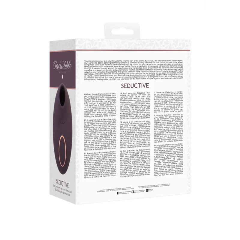 Seductive Air Pulse - Clitoral Stimulator - Purple