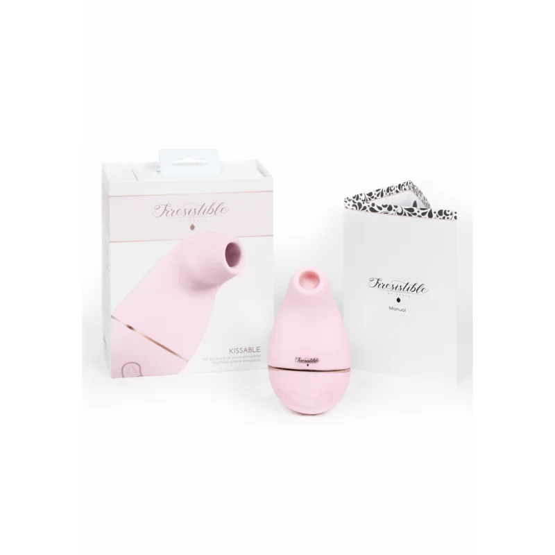 Kissable - Air Pulse Clitoral Stimulator - Pink product.details.thumbnail 2