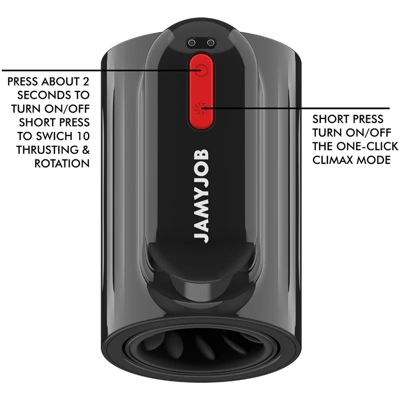 Vortex Male Masturbator - Αυνανιστήρι Περιστροφής και Thrust με Turbo Mode product.details.thumbnail 4