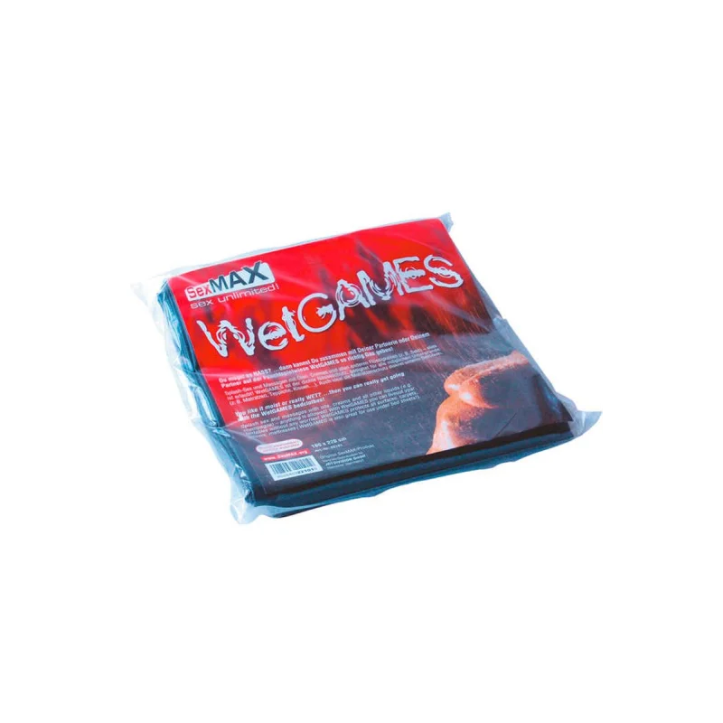 Wetgames Vinyl Sheet - Waterproof Protective Covert 180 X 220 Cm - Black product.details.thumbnail 1