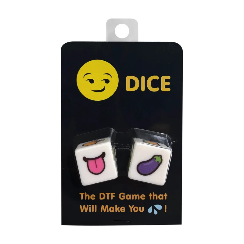 Dtf Dice - Ερωτικό Παιχνίδι Ζαριών Με Sex Emojis product.details.thumbnail 1