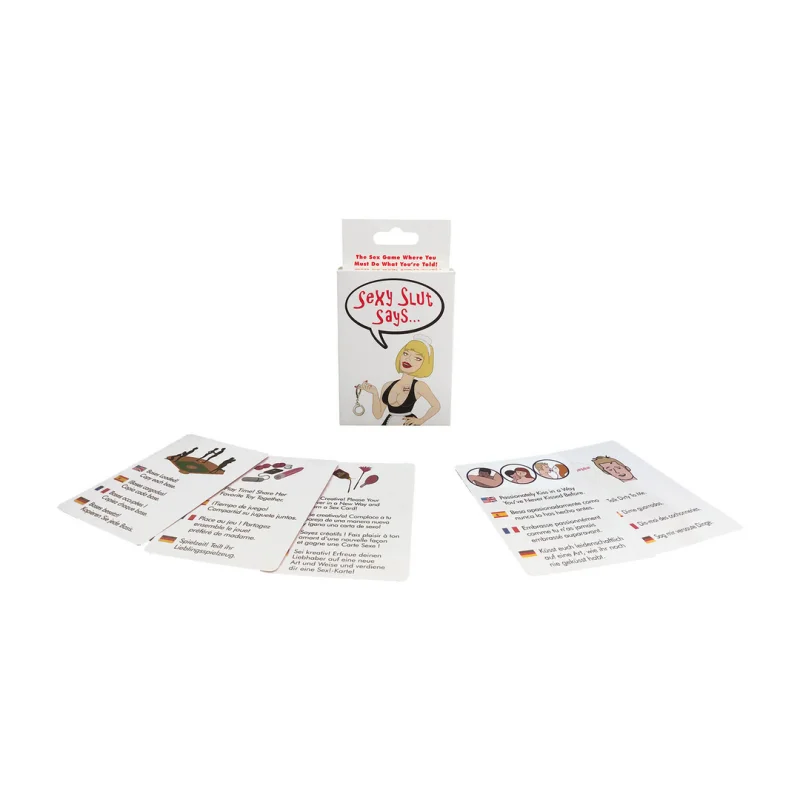 Sexy Slut Says – Ερωτικό Παιχνίδι Καρτών για Ζευγάρια product.details.thumbnail 2