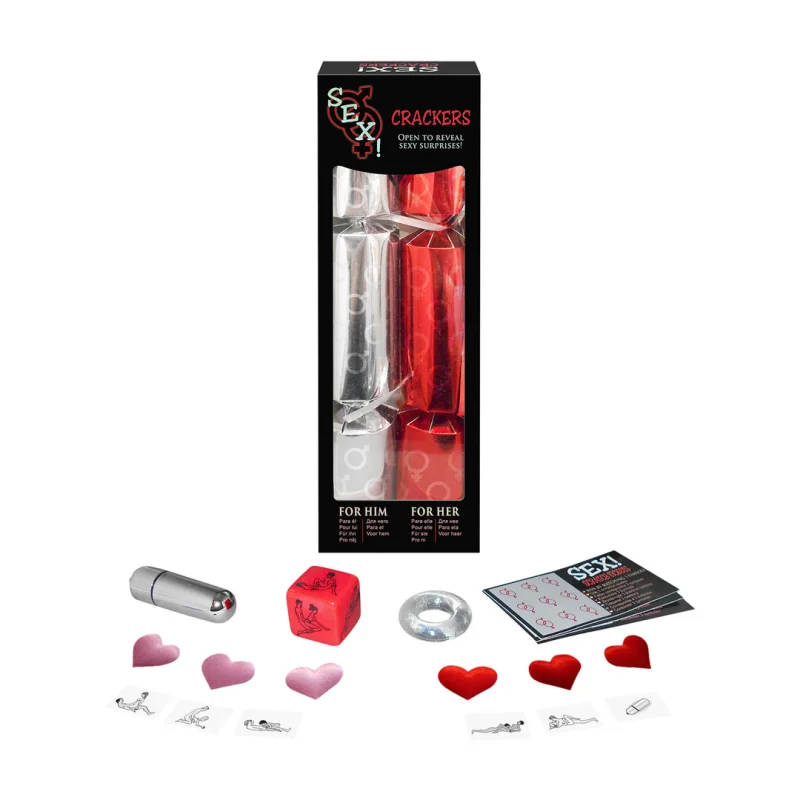 Sex! Crackers - Σετ Ερωτικών Crackers Για Ζευγάρια - Kheper Games Ώρα για Παιχνίδι