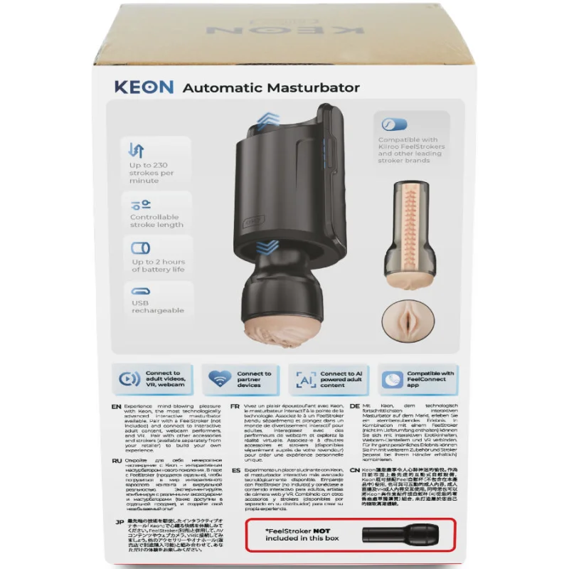 Kiiroo - Keon Wifi - Interactive Automatic Masturbator With Wifi & App Control product.details.thumbnail 1