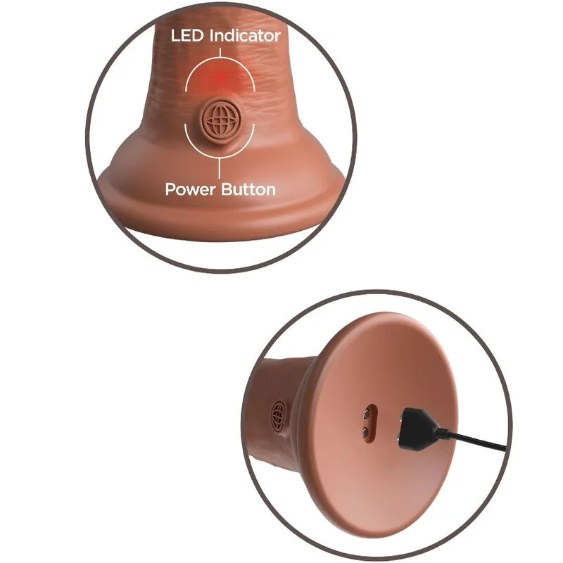 King Cock Elite - Ρεαλιστικό Ομοίωμα με Δόνηση - 18 Cm - Λάτιν product.details.thumbnail 2