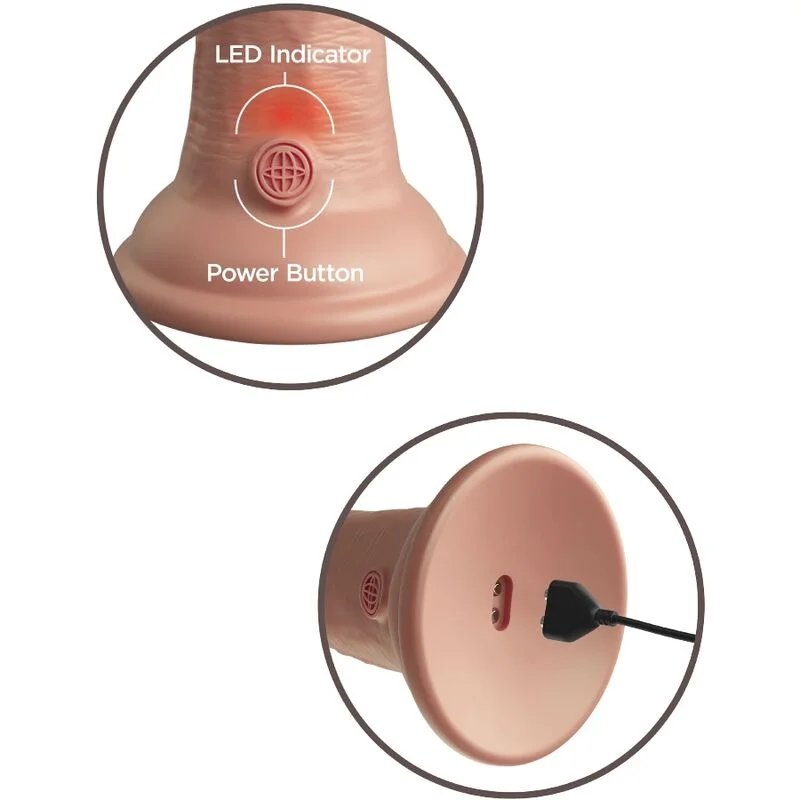 King Cock Elite - Ρεαλιστικό Ομοίωμα με Δόνηση - 18 Cm product.details.thumbnail 4