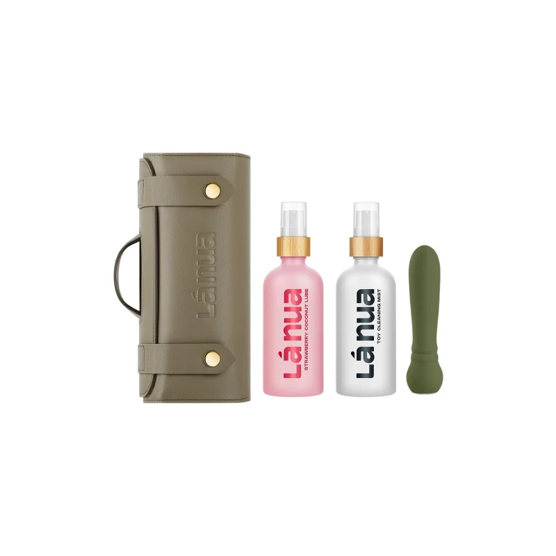 Gift Bag - Strawberry Coconut Bundle - Travel Pleasure Set - Lá Nua Gift Sets & Kits