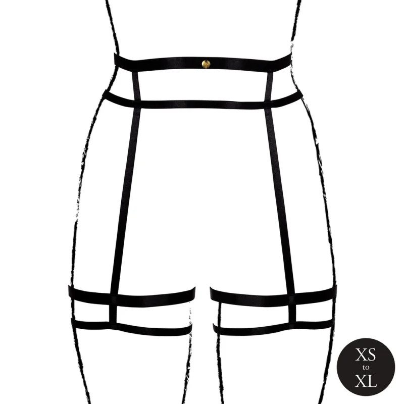 Double Strap Garter Belt - Ζαρτιέρα με Διπλά Λουράκια - Xs-xl product.details.thumbnail 4