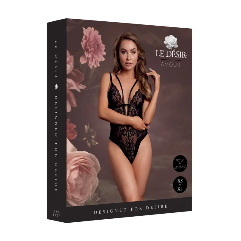 Δαντελένιο κορμάκι με μπανέλα - Xs-xl product.details.thumbnail 1