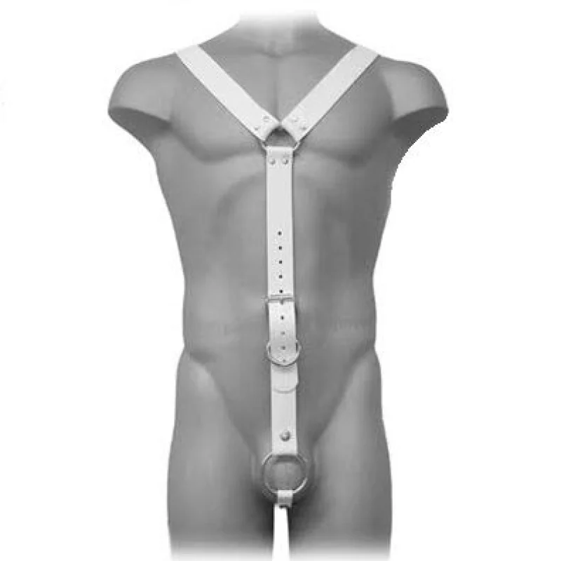 LEATHER BODY – Harness Men White - Leather Body Related Products