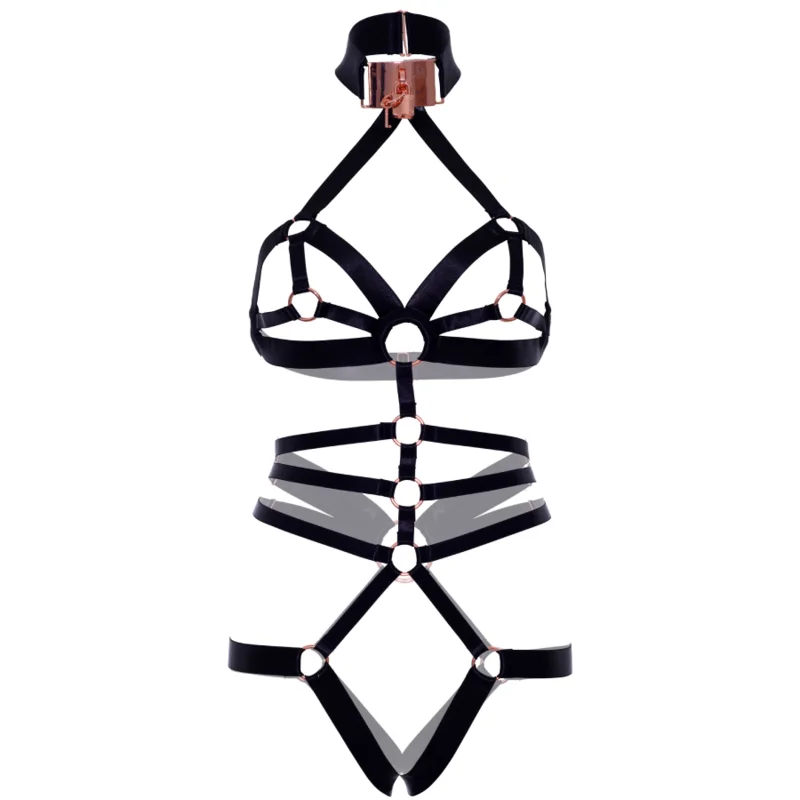 Kink - Crotchless Stretch Body Harness - S/l product.details.thumbnail 4
