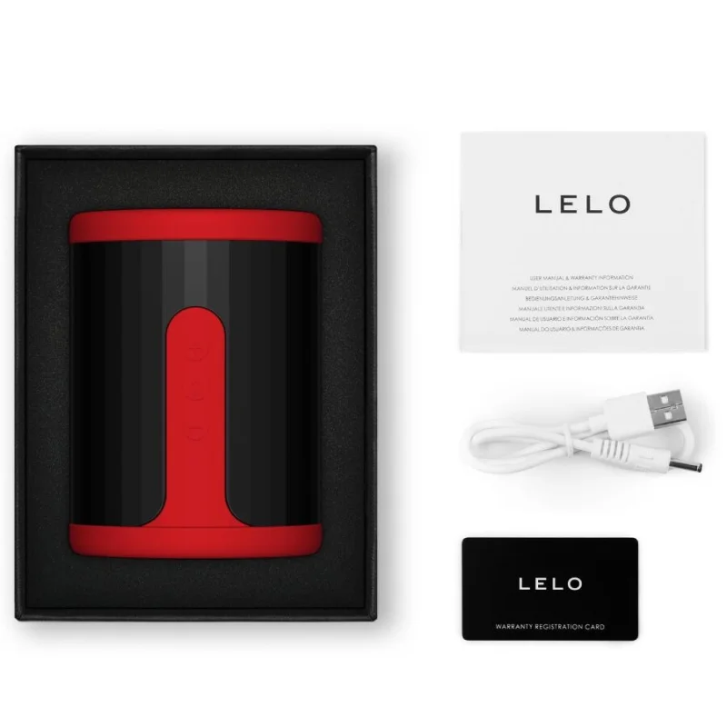 F2s™ Red - Male Masturbator - Liquid Silicone - Dual Motor - App-controlled product.details.thumbnail 4