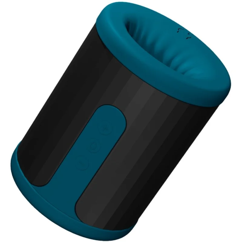 F2s™ Teal - Ανδρικό Αυνανιστήρι Υγρής Σιλικόνης - Dual Motor - App-controlled