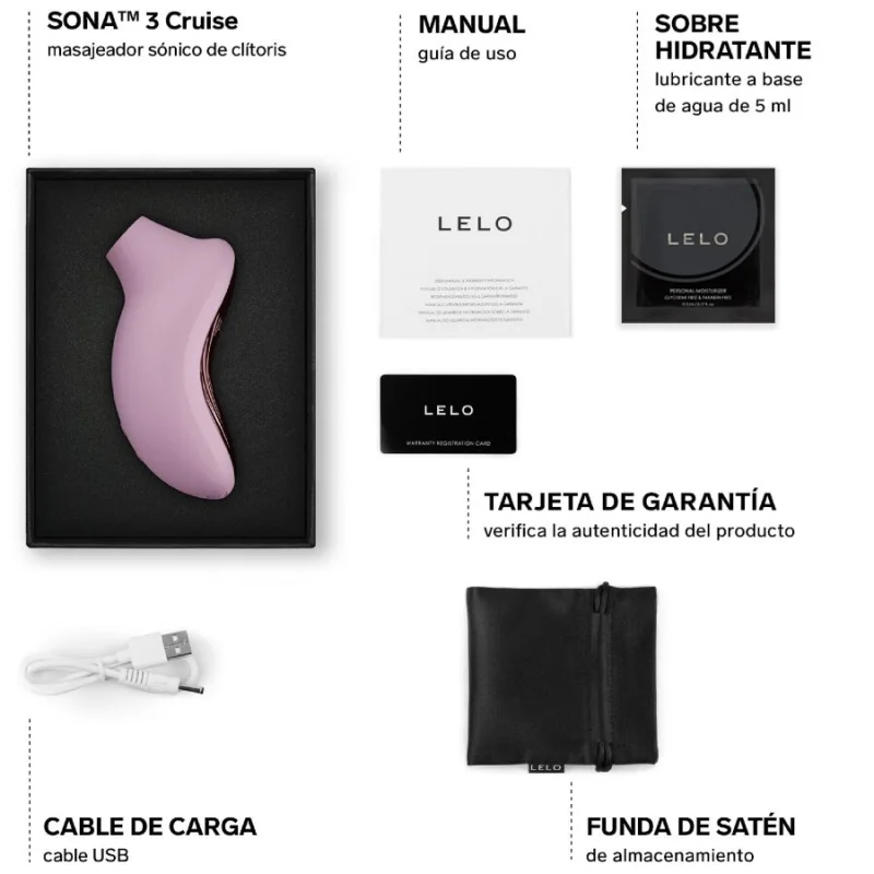 Sona 3 Cruise - Sonic Clitoral Stimulator With Cruise Control™ - Pink product.details.thumbnail 4