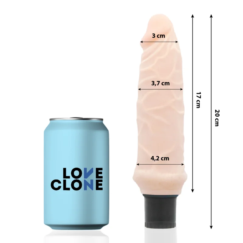 Ivar - Realistic Vibrating Penis With Self-lubrication - 20 Cm
