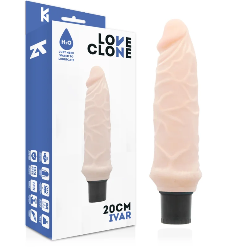 Ivar - Realistic Vibrating Penis With Self-lubrication - 20 Cm
