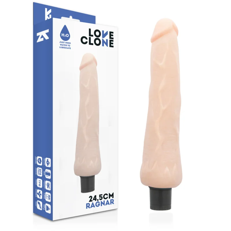 Ragnar - Realistic Vibrating Penis With Self-lubrication - 25 Cm