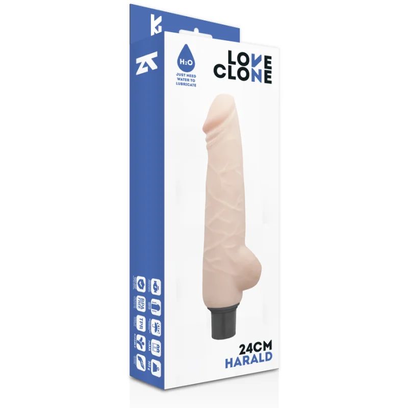 Harald - Realistic Vibrating Penis With Self-lubrication - 24 Cm product.details.thumbnail 3