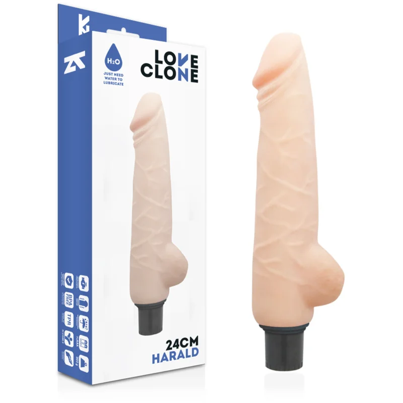 Harald - Realistic Vibrating Penis With Self-lubrication - 24 Cm
