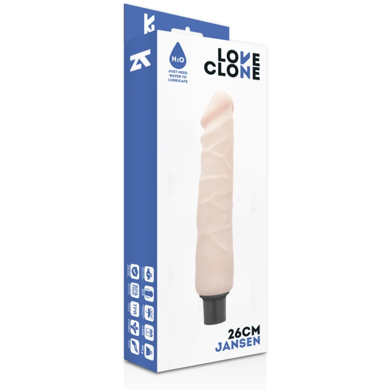 Jansen - Realistic Vibrating Penis With Self-lubrication - 26 Cm product.details.thumbnail 3