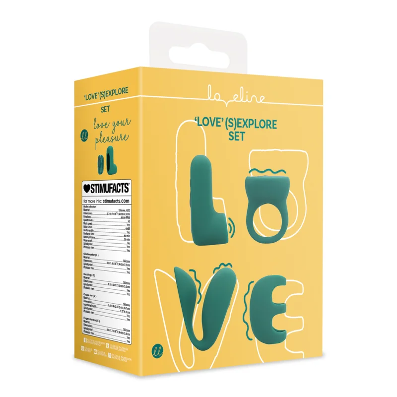 Love (s)explore Set Green Crystal - Intimate Toy Kit For Couples product.details.thumbnail 1