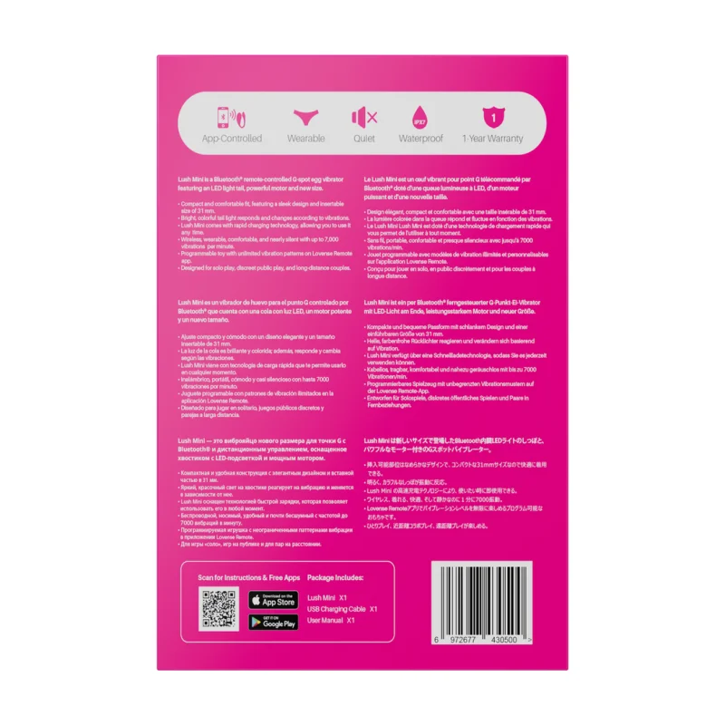 Lush Mini - Δονούμενο Αυγό G-spot με Εφαρμογή product.details.thumbnail 3