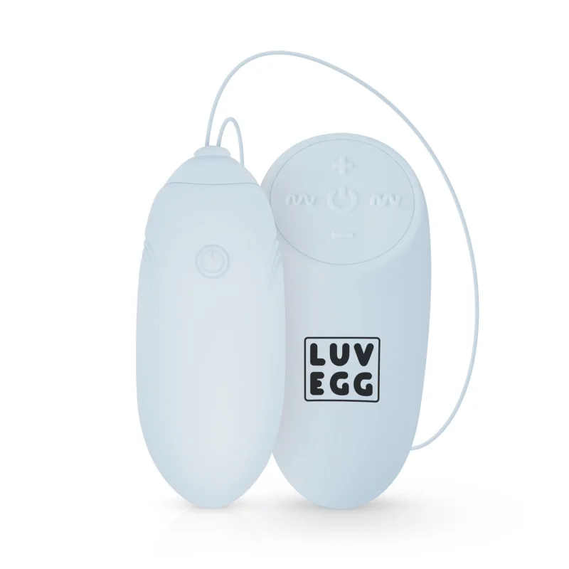 Remote Controlled Vibrating Egg - Blue - Luv Egg Toys for Couples