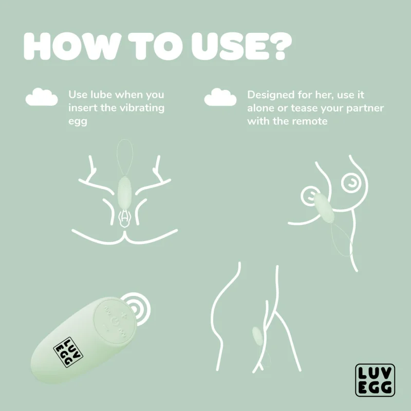 Remote Controlled Vibrating Egg - Green product.details.thumbnail 1