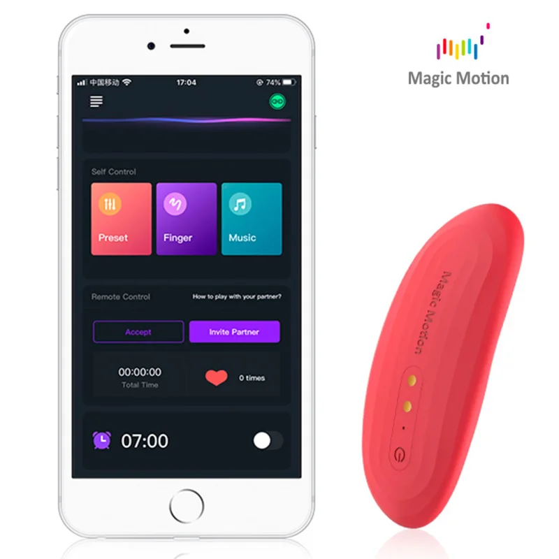 Nyx - App-controlled Panty Vibrator - Red