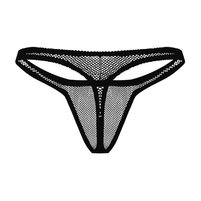 Bong Thong Stretch Net - Ανδρικό Fishnet String Εσώρουχο - L/xl - Μαύρο product.details.thumbnail 4