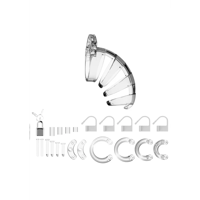 Model 02 - Κλουβί Πέους - Διάφανο - 9 Cm product.details.thumbnail 2