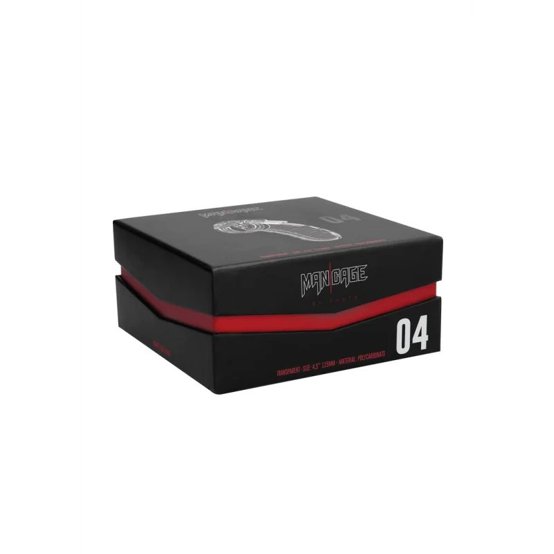 Model 04 - Chastity Cock Cage - Transparent - 11.5 Cm product.details.thumbnail 1