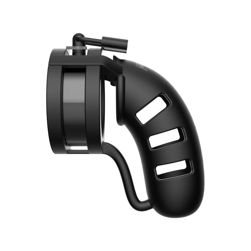 Model 19 - Κλουβί Πέους με Διαχωριστή Όρχεων - Μαύρο - 11,5 Cm product.details.thumbnail 2